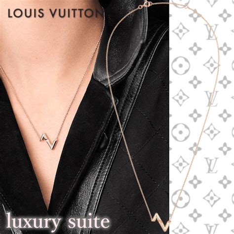 louis vuitton pink gold pendant